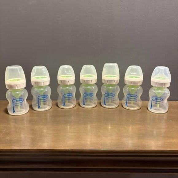 Dr. Brown's 5oz Anti Colic Wide Neck Baby Bottles - Picture 1 of 9